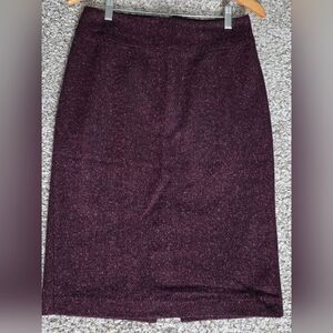 RW&CO. Deep Purple Pencil Skirt